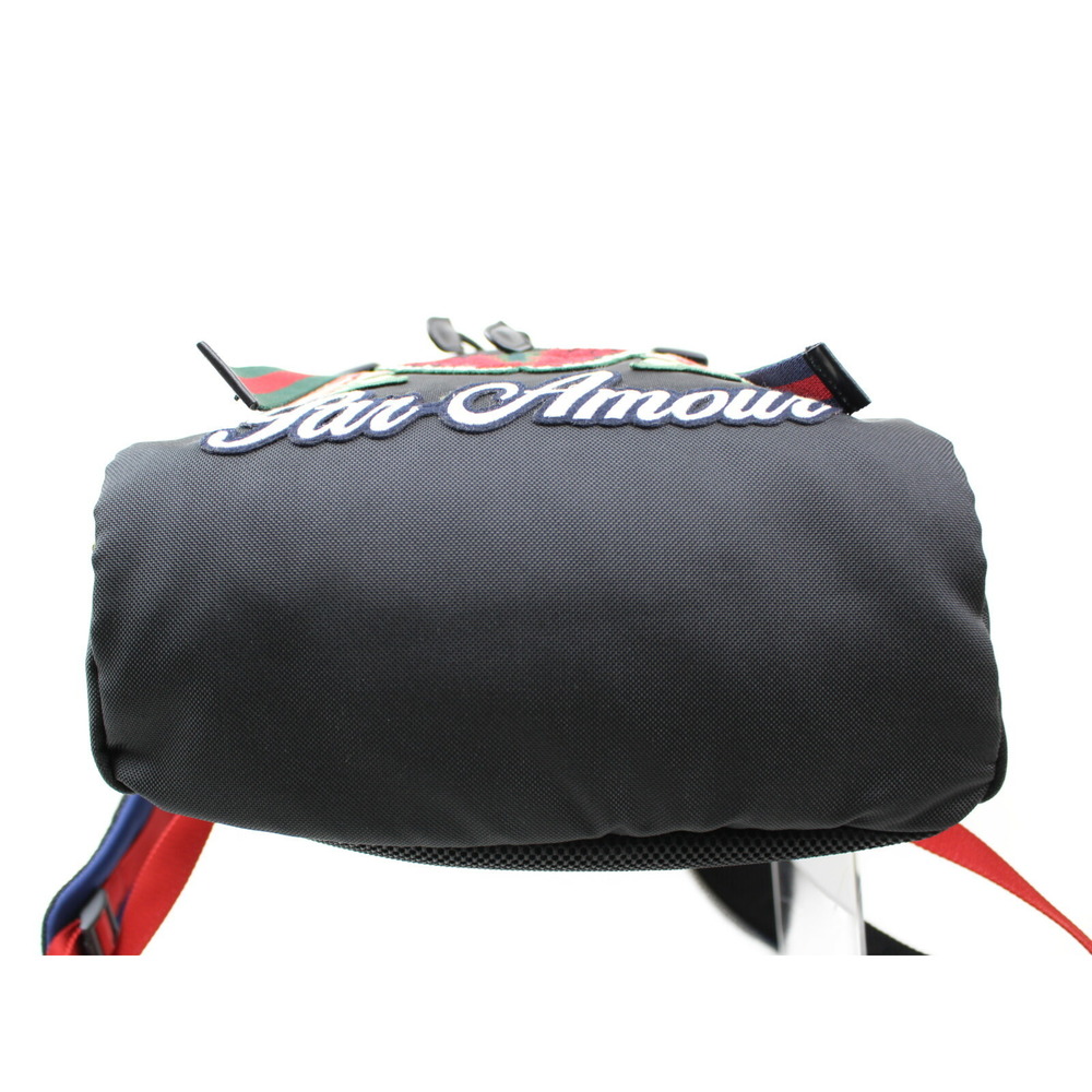 Gucci Techno Canvas Backpack Multicolor Black - image 5